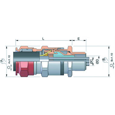 ADE 6FC Barrier holkkitiviste Exe/Exd