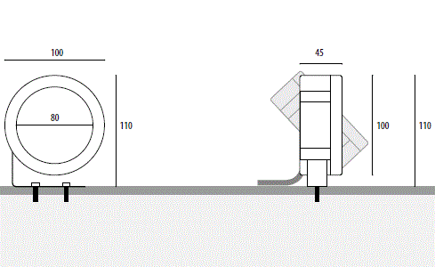 CENTUM°° 4.0100 LED- kohdevalaisin